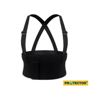Cinturón de Protección Lumbar con Doble Faja y Soporte Rígido –PROTECTOR®